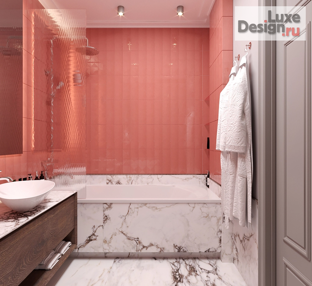 Дизайн интерьера двухкомнатной квартиры "Яркая элегантность" (фото 14)