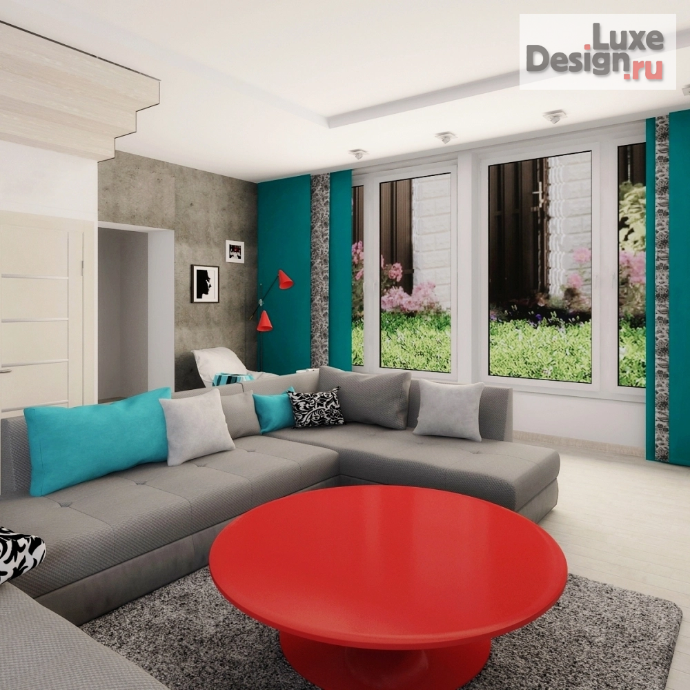 Дизайн интерьера загородного дома "Жилой дом для семьи с ребенком." (фото 8)