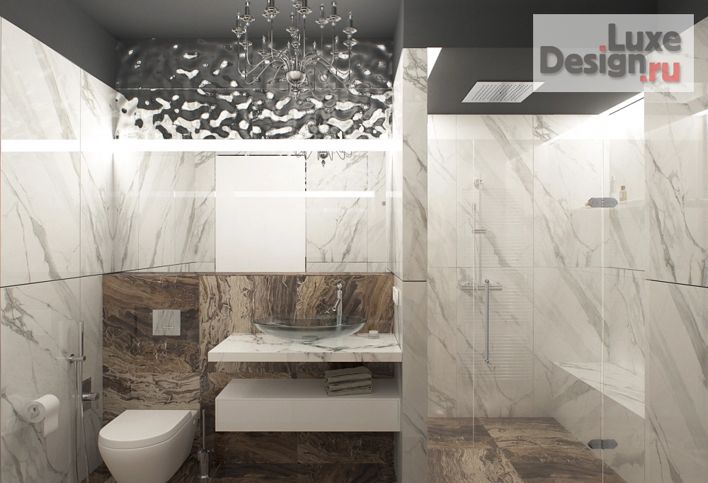 Дизайн интерьера ванной "Ванная комната" (фото 2)