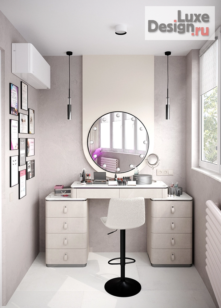 Дизайн интерьера двухкомнатной квартиры "Трехкомнатная квартира 93 кв.м" (фото 23)