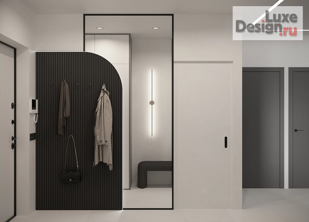 Дизайн интерьера двухкомнатной квартиры "Трехкомнатная квартира 93 кв.м" (фото 8)