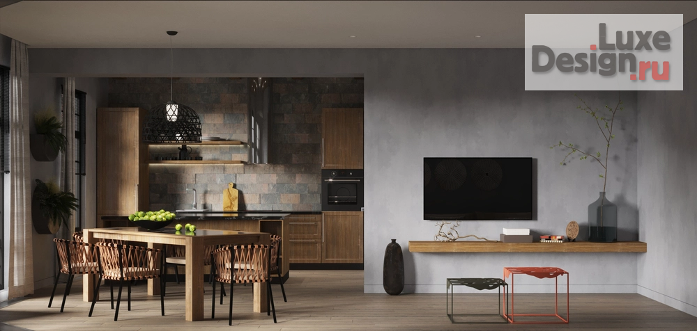 Дизайн интерьера двухкомнатной квартиры "Квартира г. Сочи" (фото 2)