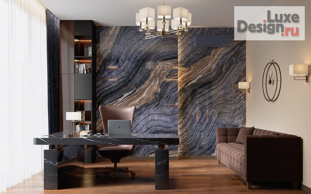 Дизайн интерьера кабинета "Домашний кабинет" (фото 2)