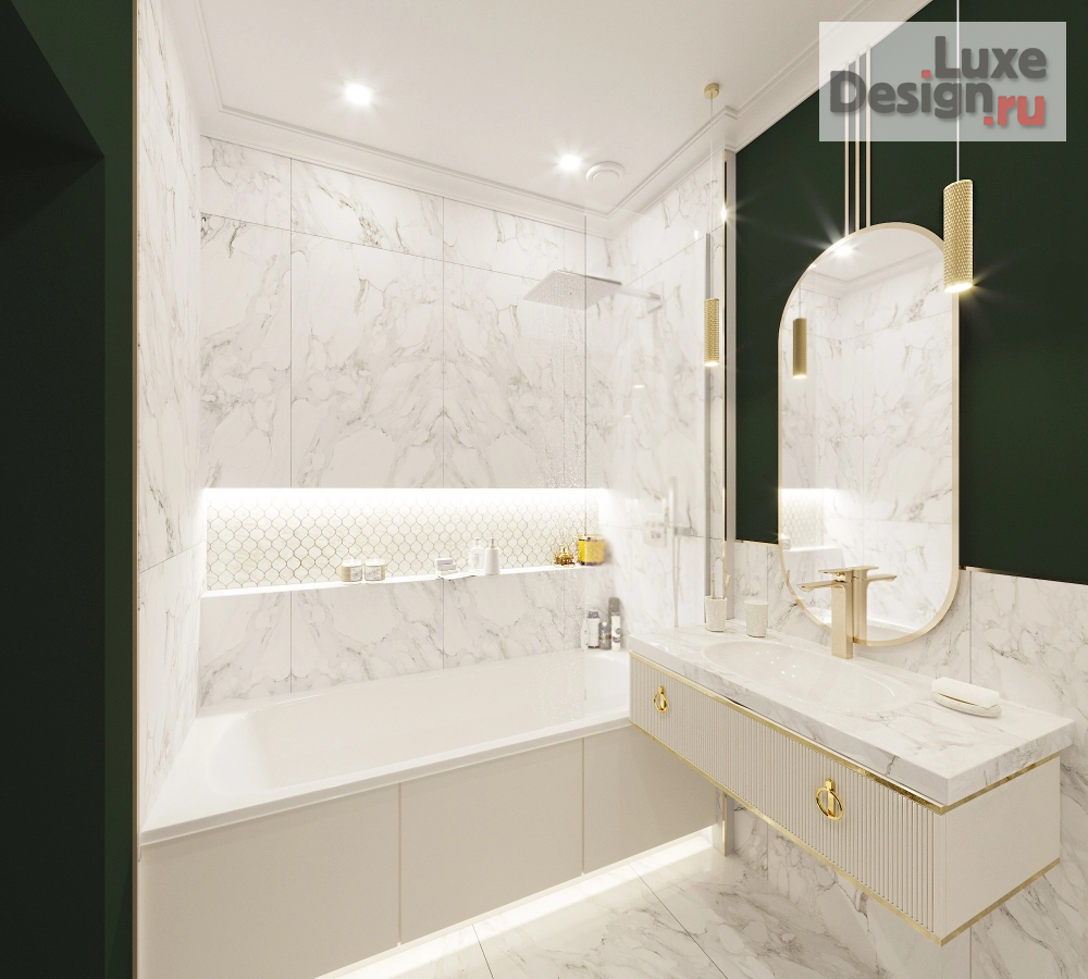 Дизайн интерьера двухкомнатной квартиры "Квартира в Краснодаре на Онежской" (фото 18)