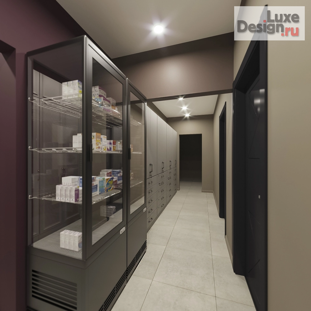 Дизайн интерьера лечебного учреждения "Аптека в городе Норильск" (фото 7)