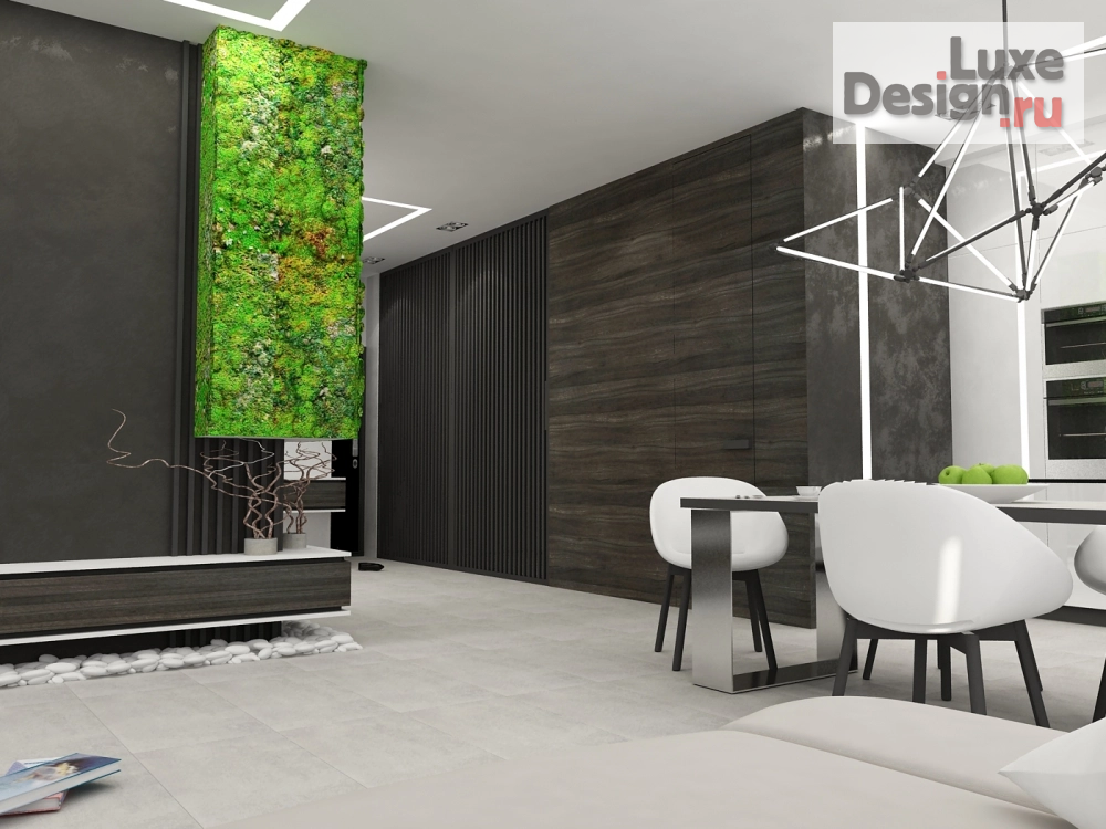 Дизайн интерьера гостиной "Гостиная в ЖК Покровский" (фото 5)