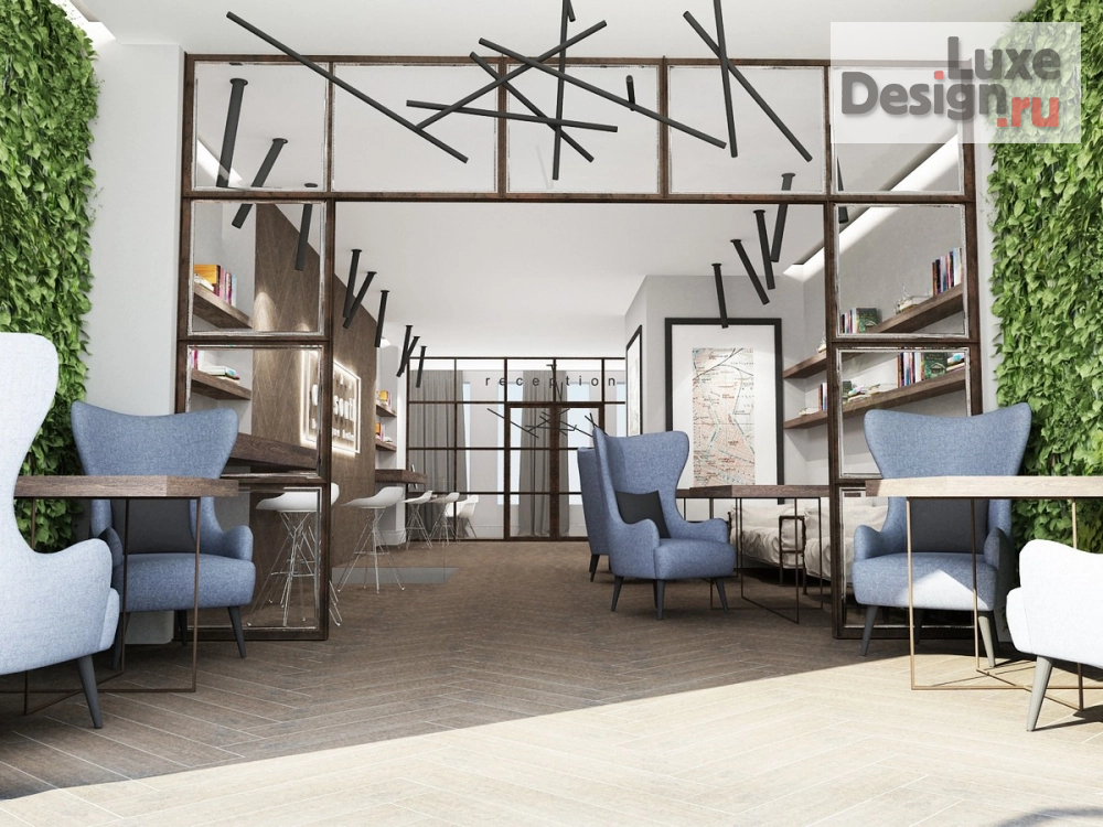 Дизайн интерьера отеля "Отель в Амстердаме, Нидерланды" (фото 2)