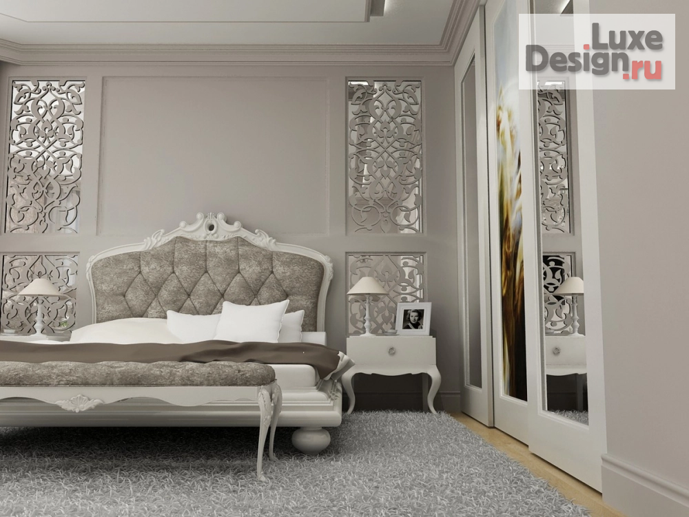 Дизайн интерьера спальни "Спальня площадью 27 квадратов" (фото 1)