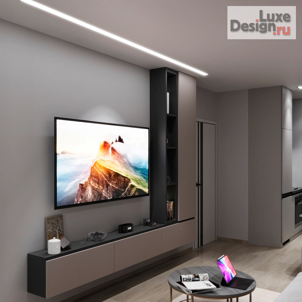 Дизайн интерьера двухкомнатной квартиры "Дизайн проект квартиры в  ЖК Любимово" (фото 2)