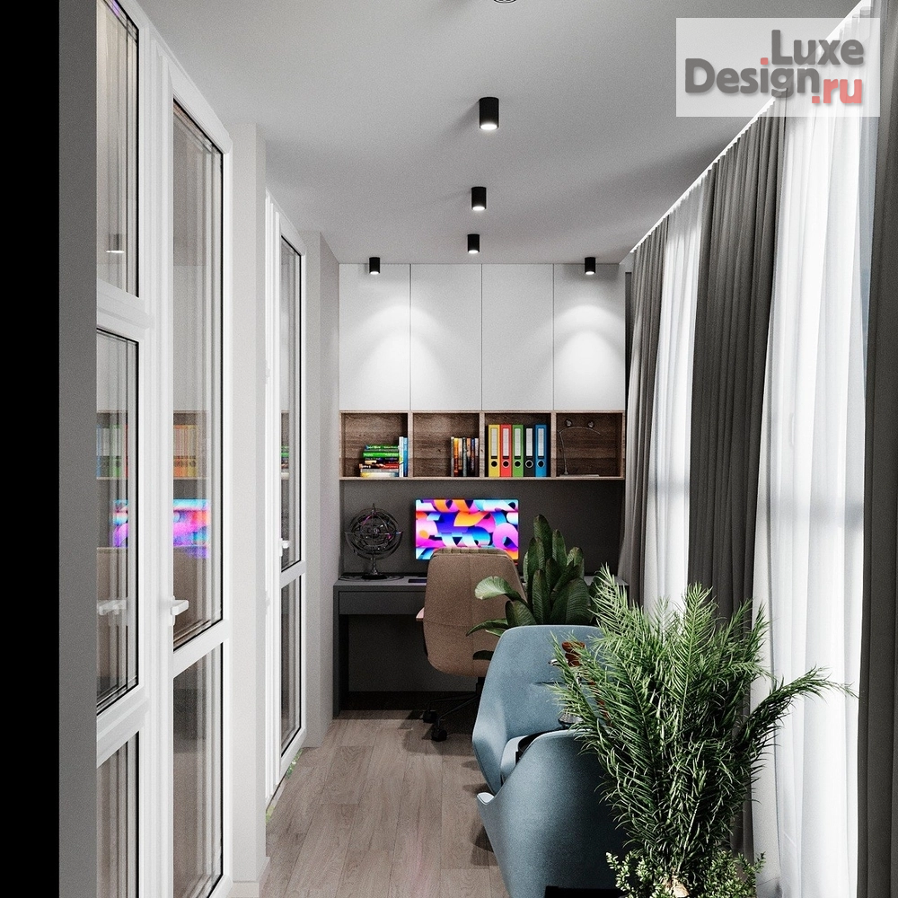 Дизайн интерьера двухкомнатной квартиры "Дизайн проект квартиры в  ЖК Любимово" (фото 10)