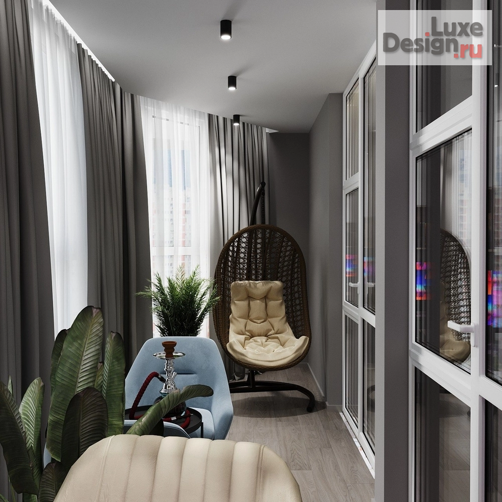 Дизайн интерьера двухкомнатной квартиры "Дизайн проект квартиры в  ЖК Любимово" (фото 11)