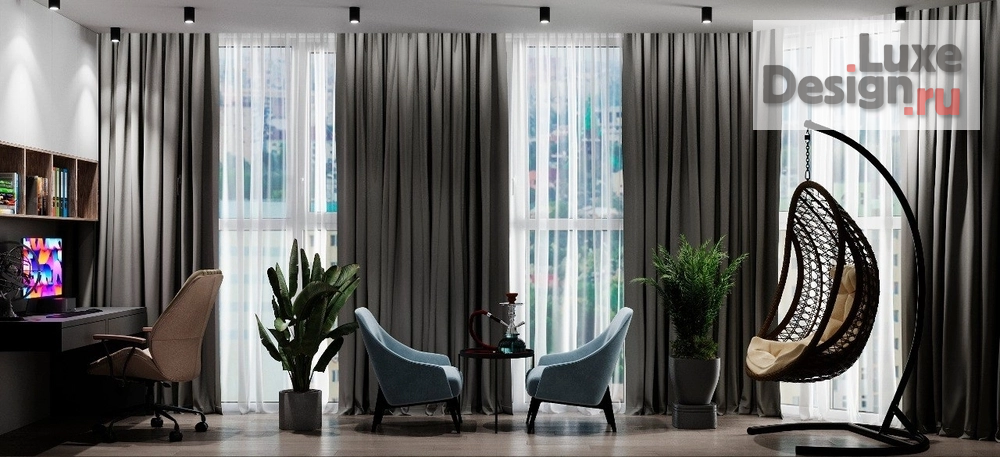 Дизайн интерьера двухкомнатной квартиры "Дизайн проект квартиры в  ЖК Любимово" (фото 12)