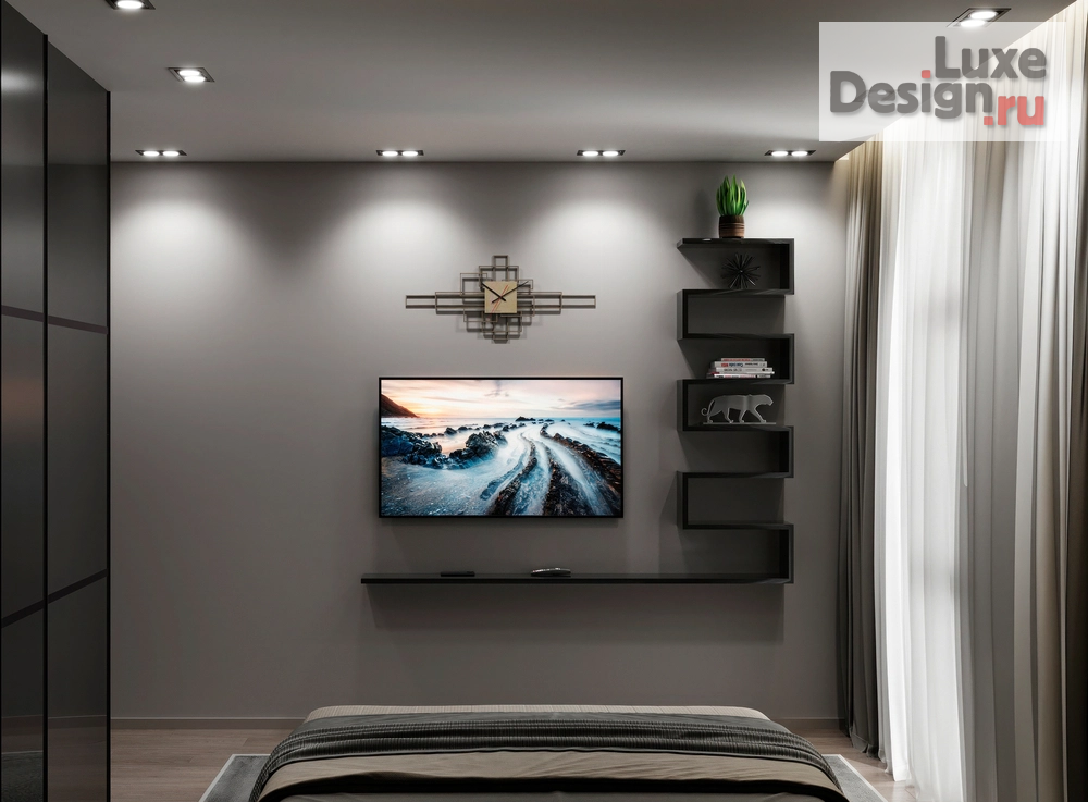 Дизайн интерьера двухкомнатной квартиры "Дизайн проект квартиры в  ЖК Любимово" (фото 16)