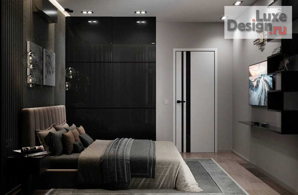 Дизайн интерьера двухкомнатной квартиры "Дизайн проект квартиры в  ЖК Любимово" (фото 17)