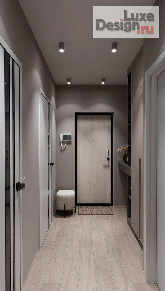 Дизайн интерьера двухкомнатной квартиры "Дизайн проект квартиры в  ЖК Любимово" (фото 24)