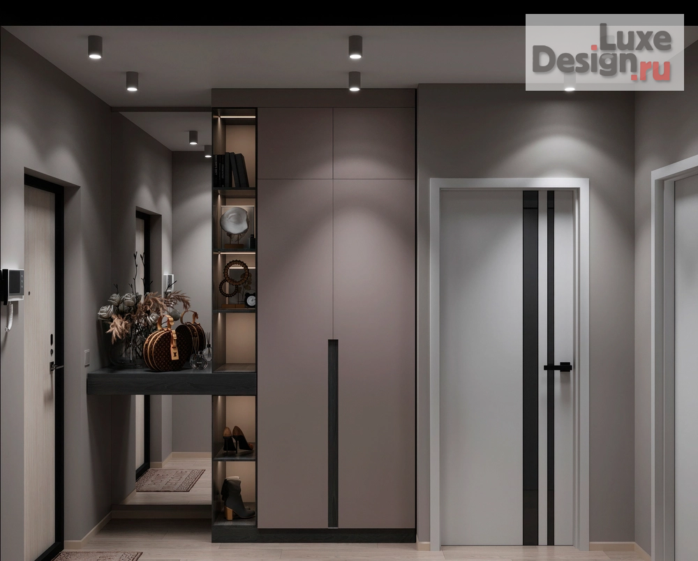 Дизайн интерьера двухкомнатной квартиры "Дизайн проект квартиры в  ЖК Любимово" (фото 27)