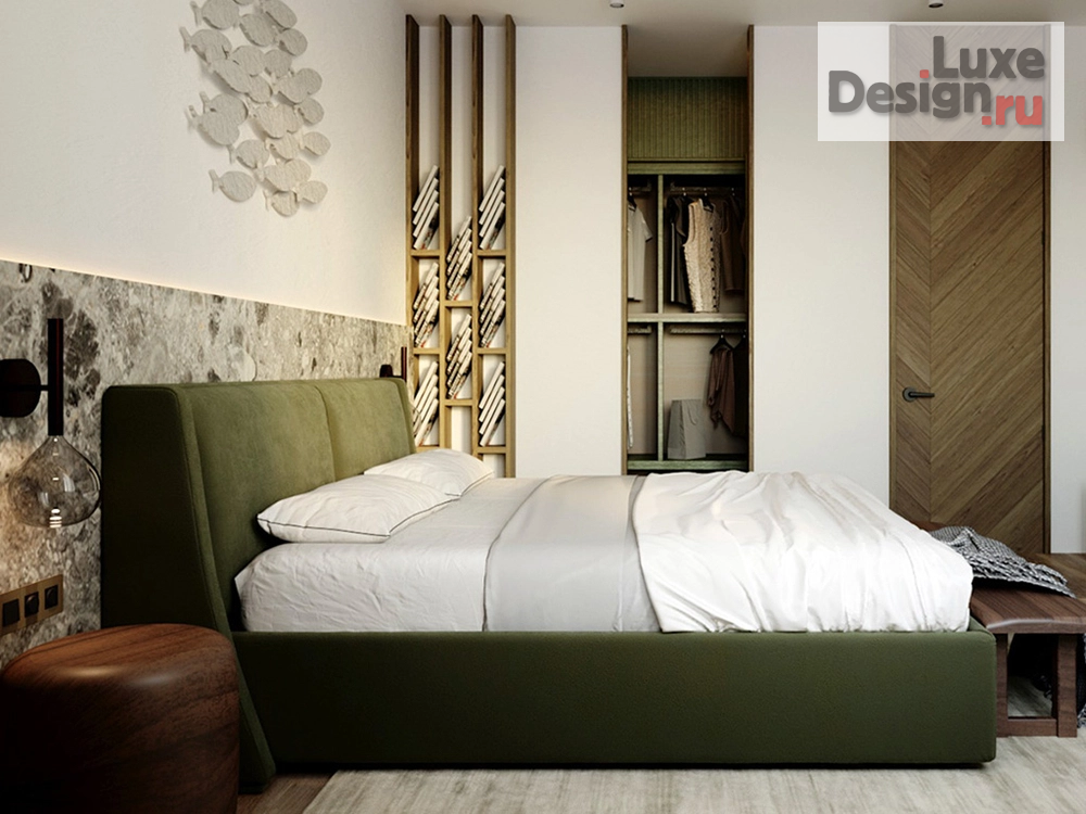 Дизайн интерьера коттеджа "Селадоновая дымка" (фото 7)