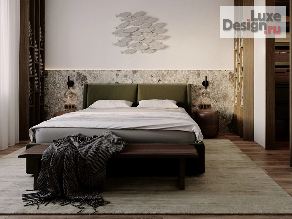 Дизайн интерьера коттеджа "Селадоновая дымка" (фото 5)