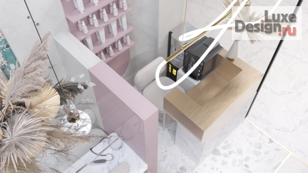 Дизайн интерьера салона красоты "Дизайн Интерьера" (фото 3)