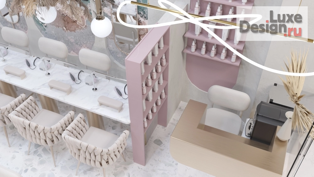 Дизайн интерьера салона красоты "Дизайн Интерьера" (фото 4)