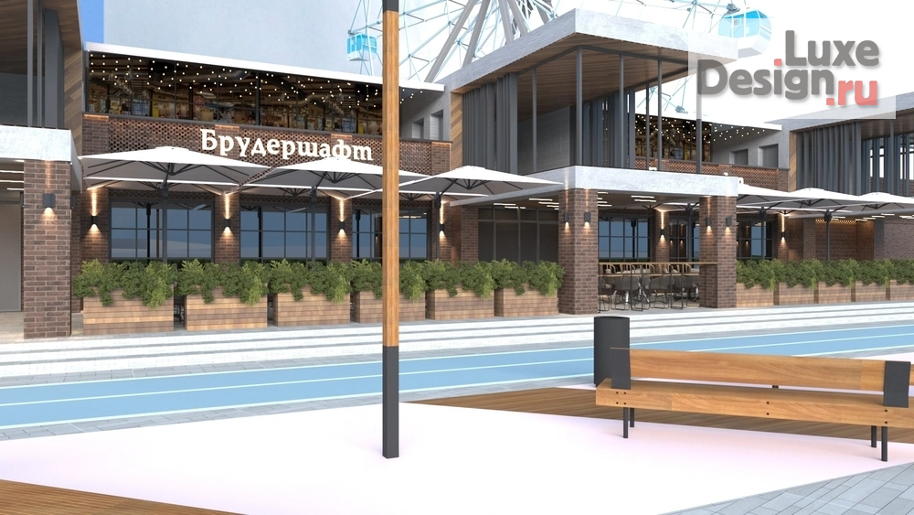 Общественная архитектура "Проект набережной и фасада здания "КРК Мегаполис"" (фото 11)