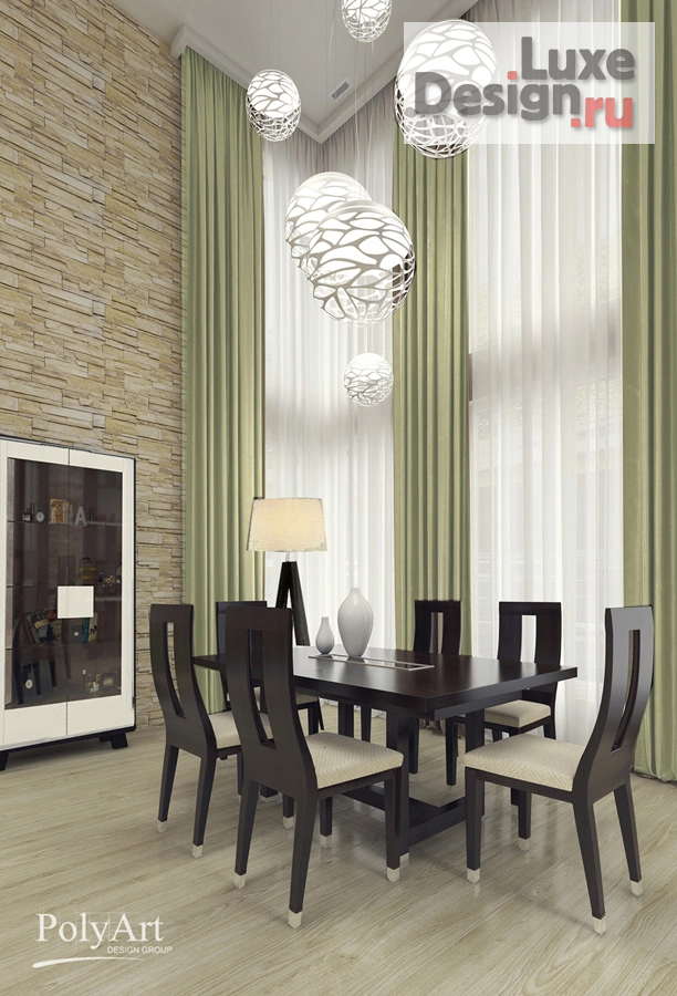 Дизайн интерьера коттеджа "Коттедж в стиле контемпорари." (фото 5)