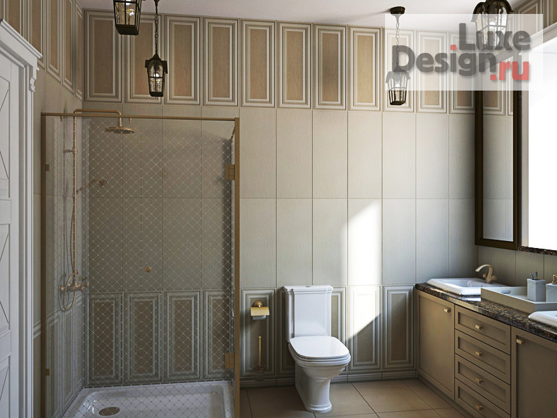 Дизайн интерьера загородного дома "Дыхание моря" (фото 8) от дизайнера Оника Ирина Николаевна Дизайн интерьера загородного дома "Дыхание моря" (фото 8)