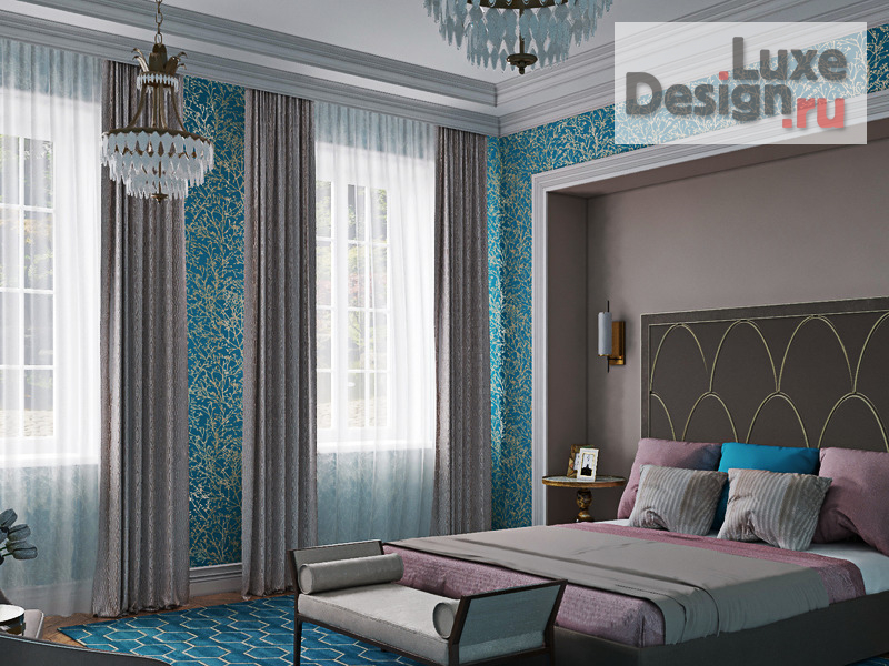 Дизайн интерьера загородного дома "Тихая гавань" (фото 6)