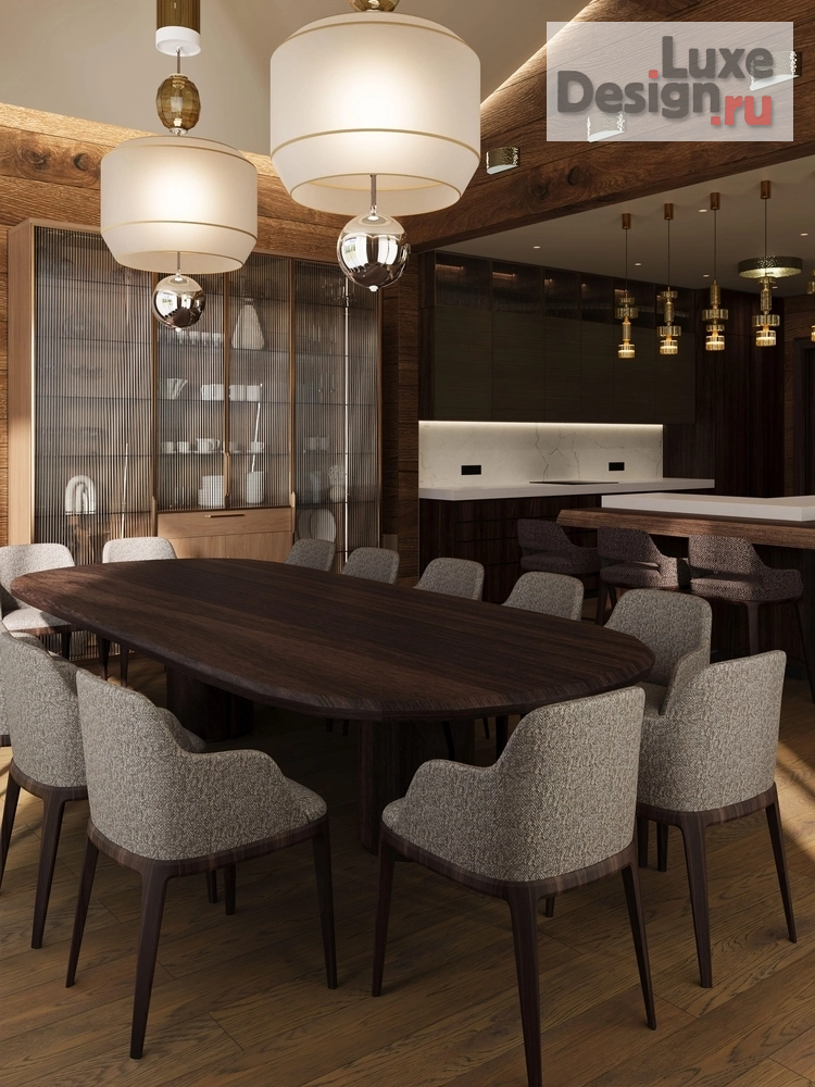 Дизайн интерьера загородного дома "Загородный дом в КП Ушаковские дачи" (фото 10)