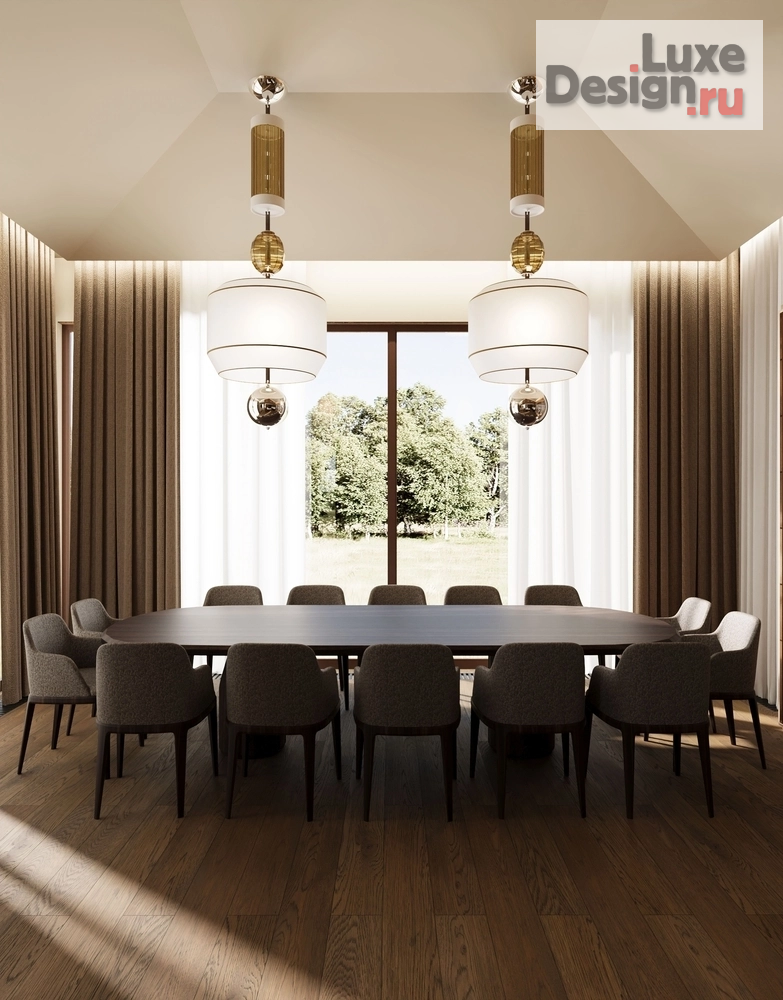 Дизайн интерьера загородного дома "Загородный дом в КП Ушаковские дачи" (фото 11)