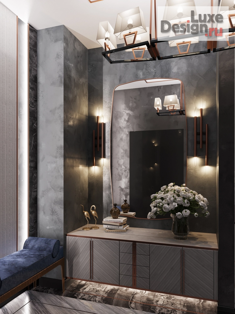 Дизайн интерьера апартаментов "Апартаменты в Neva Towers" (фото 1)