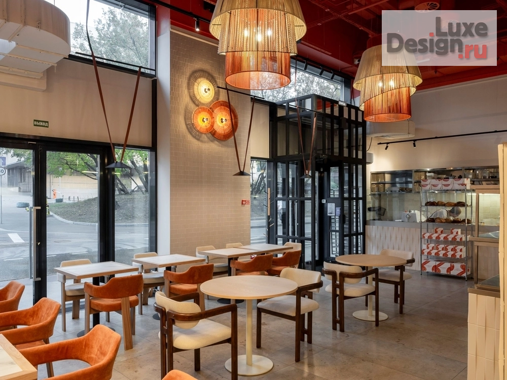 Дизайн интерьера кафе "Пекарня Ухват, Москва, Трехгорная мануфактура" (фото 1)