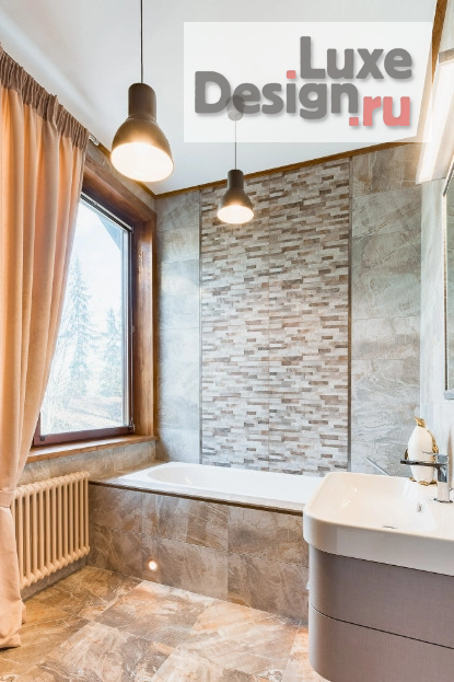 Дизайн интерьера загородного дома "Дом в стиле шале" (фото 23) от дизайнера Каманина Марина Дизайн интерьера загородного дома "Дом в стиле шале" (фото 23)