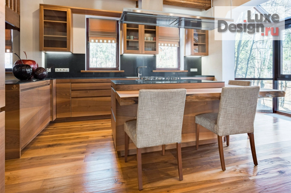 Дизайн интерьера загородного дома "Дом в стиле шале" (фото 4) от дизайнера Каманина Марина Дизайн интерьера загородного дома "Дом в стиле шале" (фото 4)