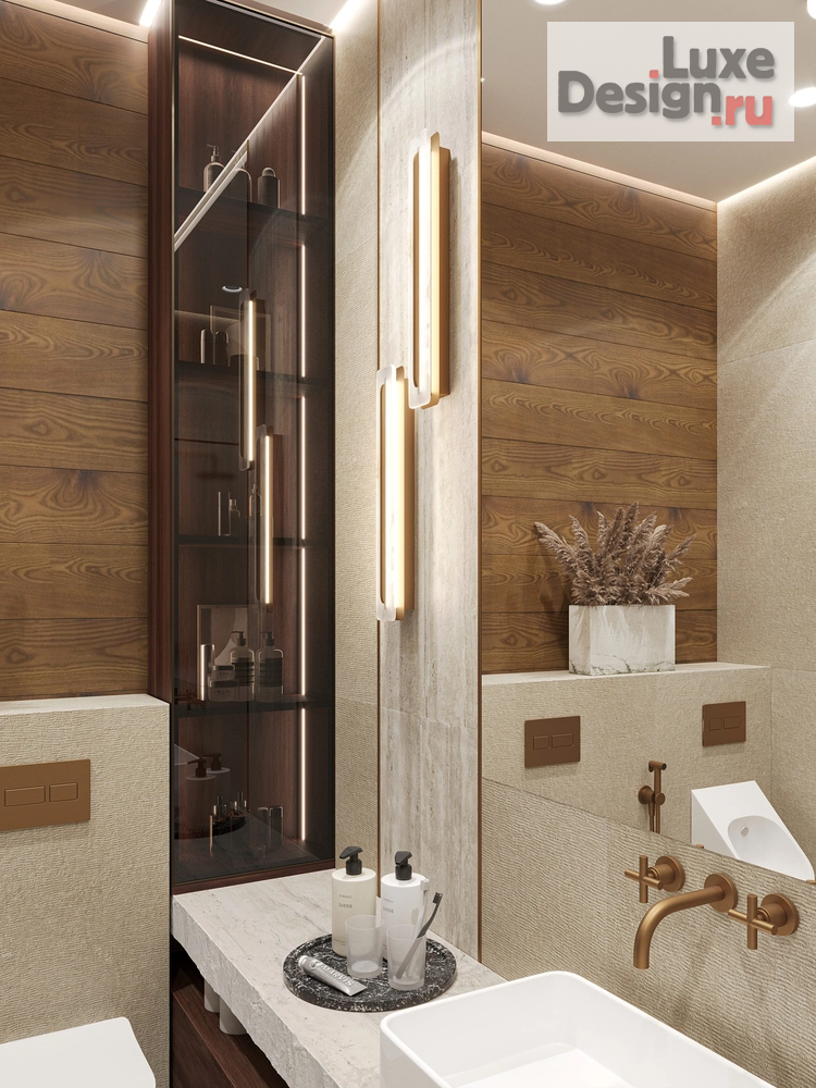 Дизайн интерьера загородного дома "Загородный дом в КП Ушаковские дачи" (фото 40)