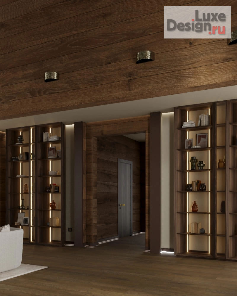 Дизайн интерьера загородного дома "Загородный дом в КП Ушаковские дачи" (фото 4)