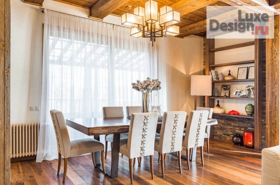 Дизайн интерьера загородного дома "Дом в стиле шале" (фото 7) от дизайнера Каманина Марина Дизайн интерьера загородного дома "Дом в стиле шале" (фото 7)