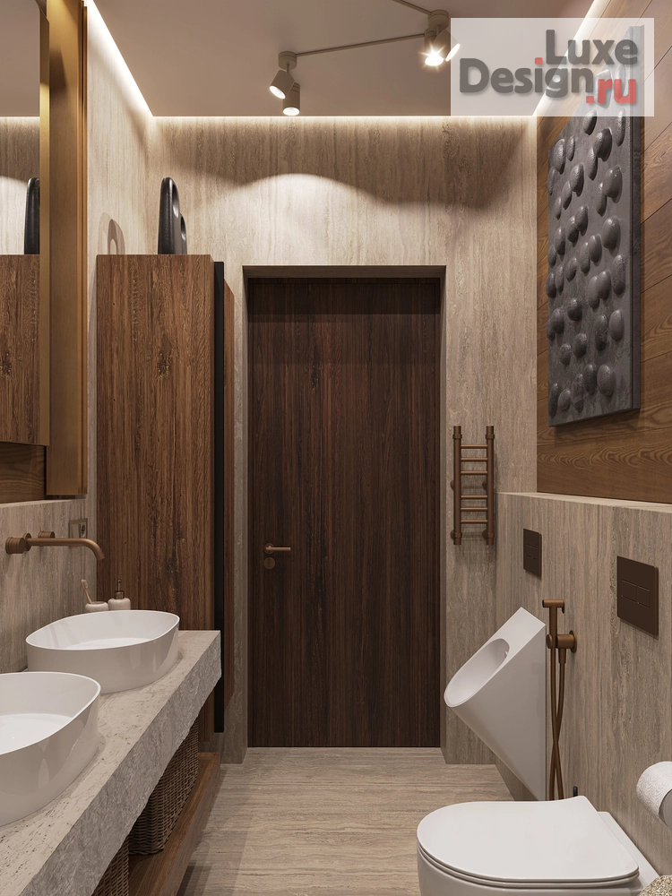 Дизайн интерьера загородного дома "Загородный дом в КП Ушаковские дачи" (фото 43)