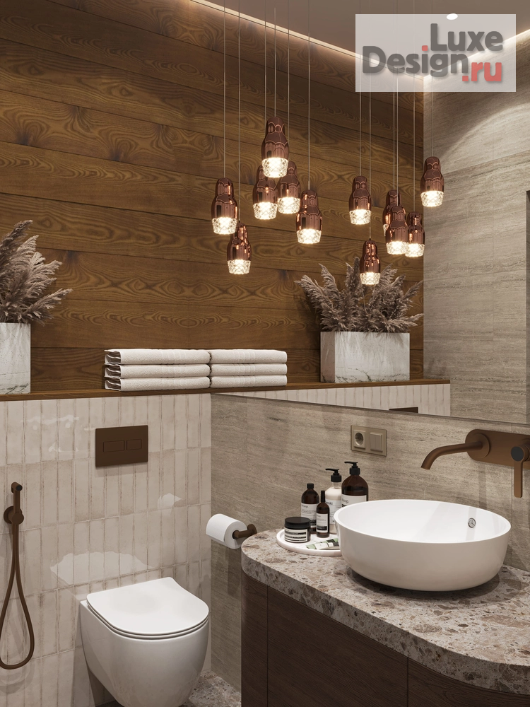 Дизайн интерьера загородного дома "Загородный дом в КП Ушаковские дачи" (фото 52)