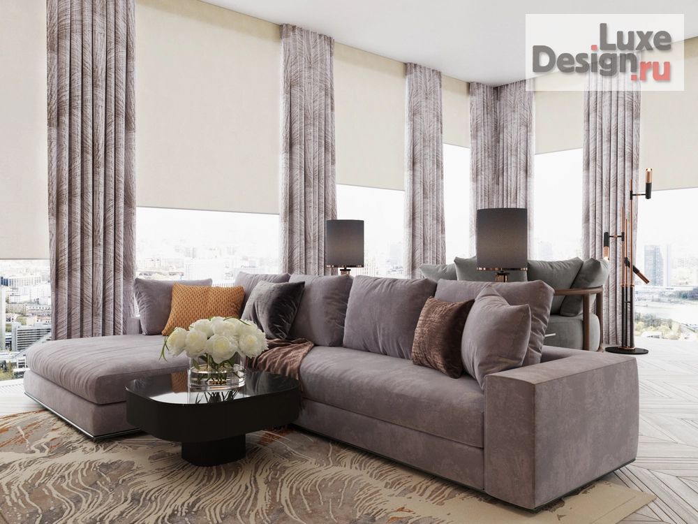 Дизайн интерьера апартаментов "Апартаменты в Neva Towers" (фото 7)