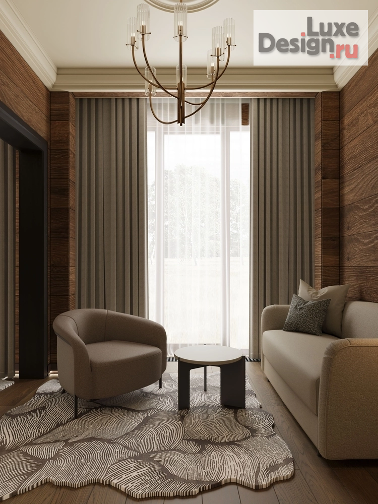 Дизайн интерьера загородного дома "Загородный дом в КП Ушаковские дачи" (фото 58)