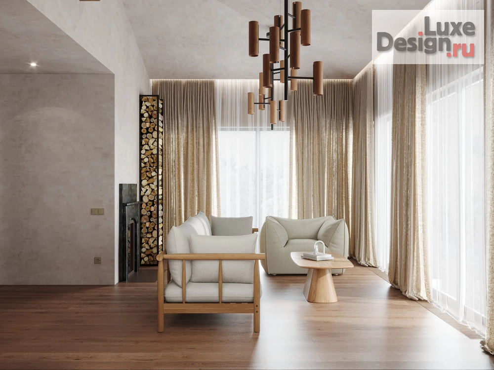 Дизайн интерьера загородного дома "Загородный дом в КП Ушаковские дачи" (фото 62)