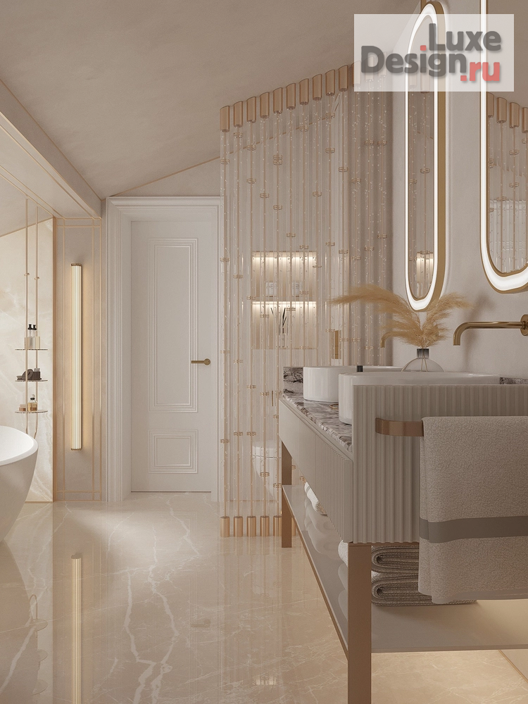 Дизайн интерьера четырехкомнатной квартиры "Двухуровневая квартира в историческом доме" (фото 40)