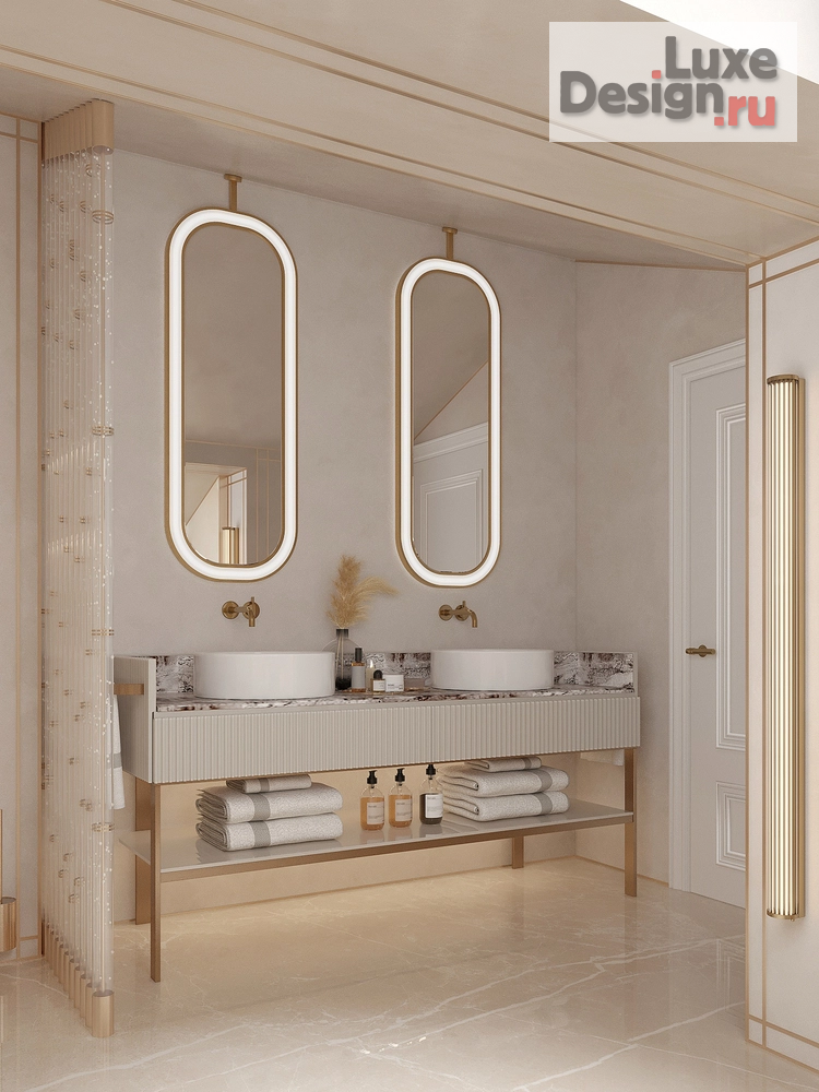 Дизайн интерьера четырехкомнатной квартиры "Двухуровневая квартира в историческом доме" (фото 42)