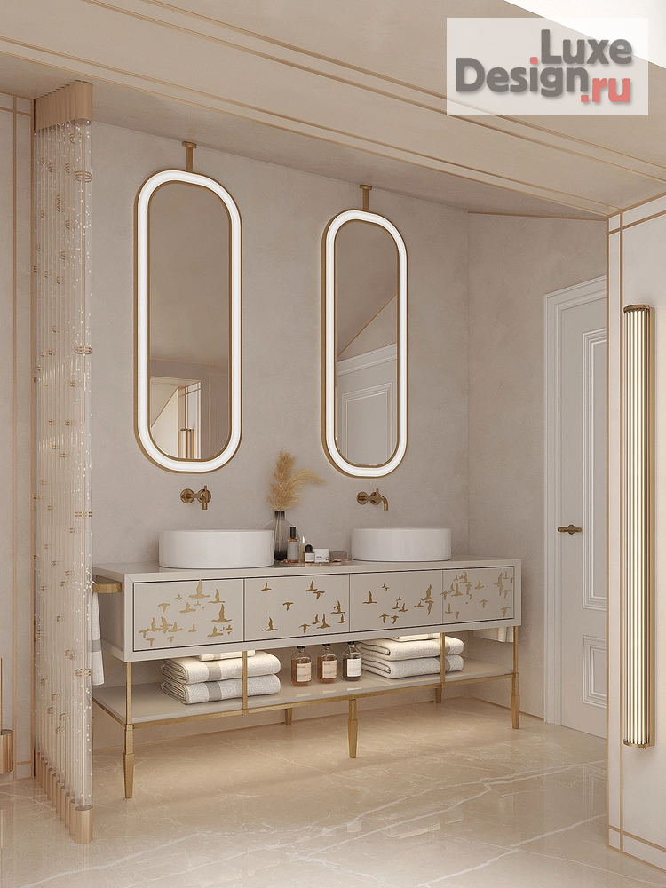 Дизайн интерьера четырехкомнатной квартиры "Двухуровневая квартира в историческом доме" (фото 43)