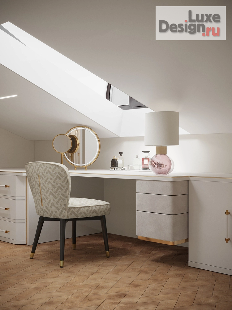 Дизайн интерьера четырехкомнатной квартиры "Двухуровневая квартира в историческом доме" (фото 37)