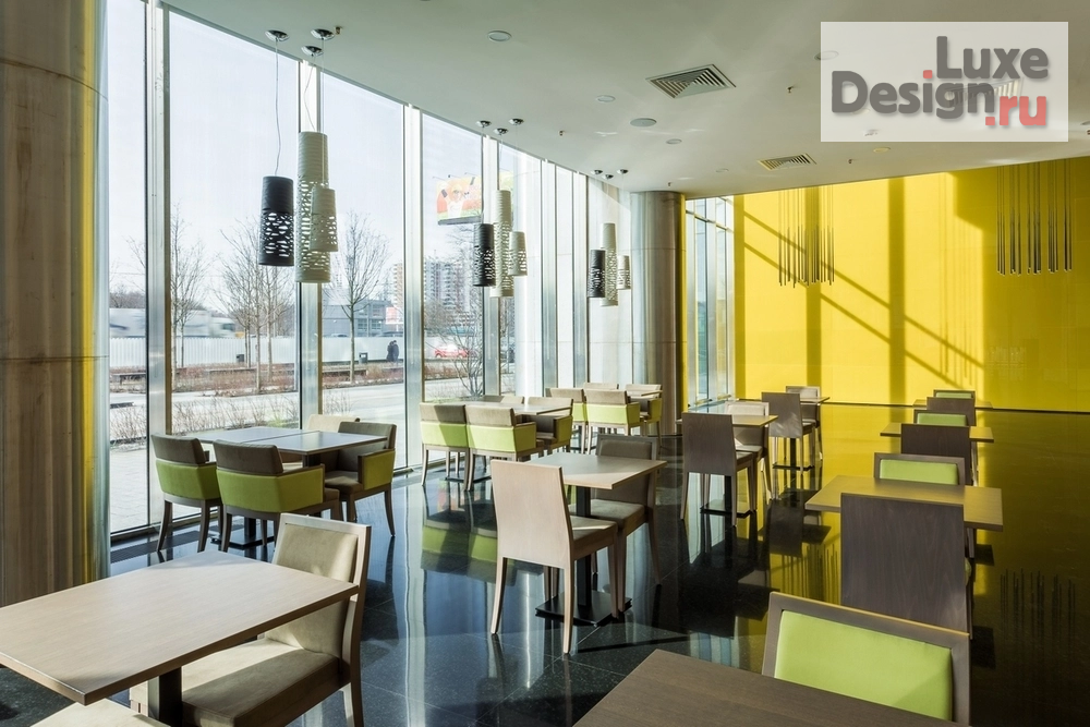 Дизайн интерьера кафе "Кафе "М25" в бизнес-центре" (фото 2)