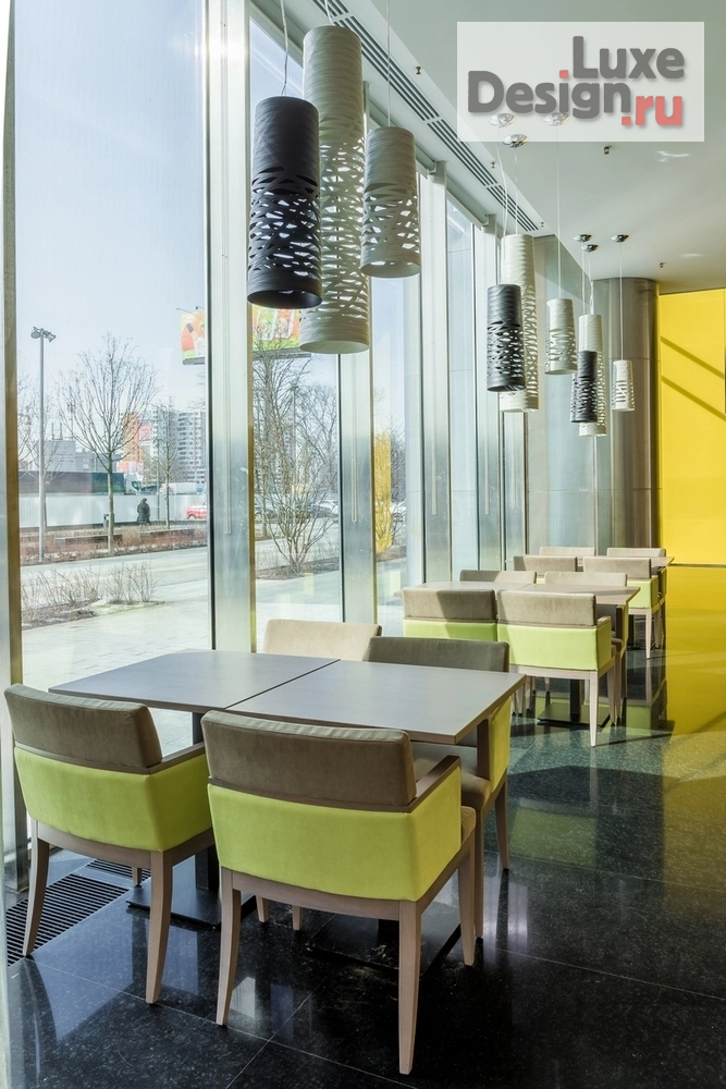 Дизайн интерьера кафе "Кафе "М25" в бизнес-центре" (фото 3)