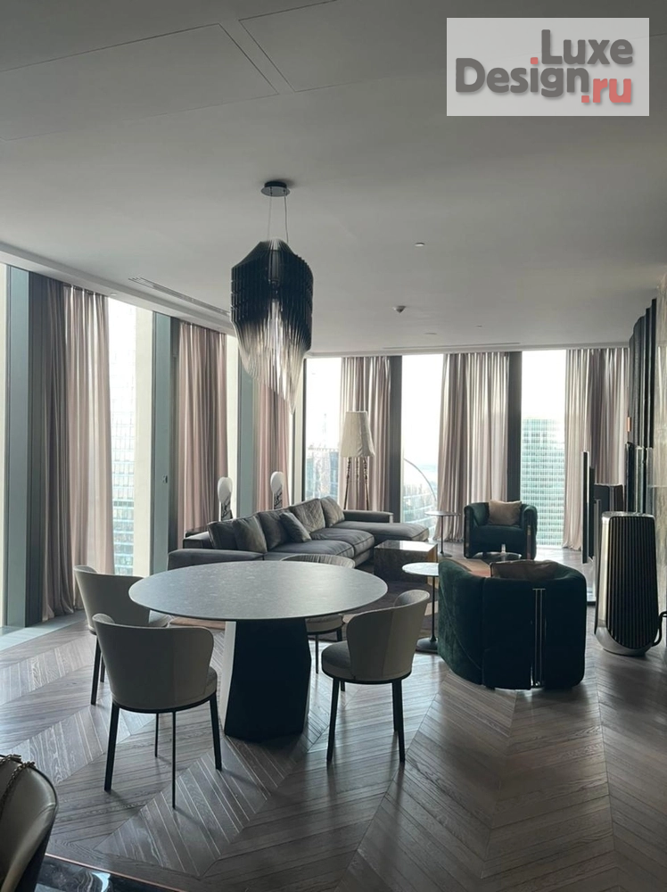 Дизайн интерьера апартаментов "Апартаменты в Neva Towers" (фото 5)