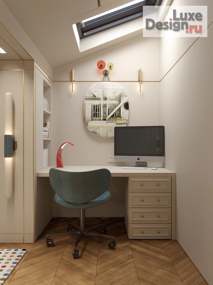 Дизайн интерьера четырехкомнатной квартиры "Двухуровневая квартира в историческом доме" (фото 18)